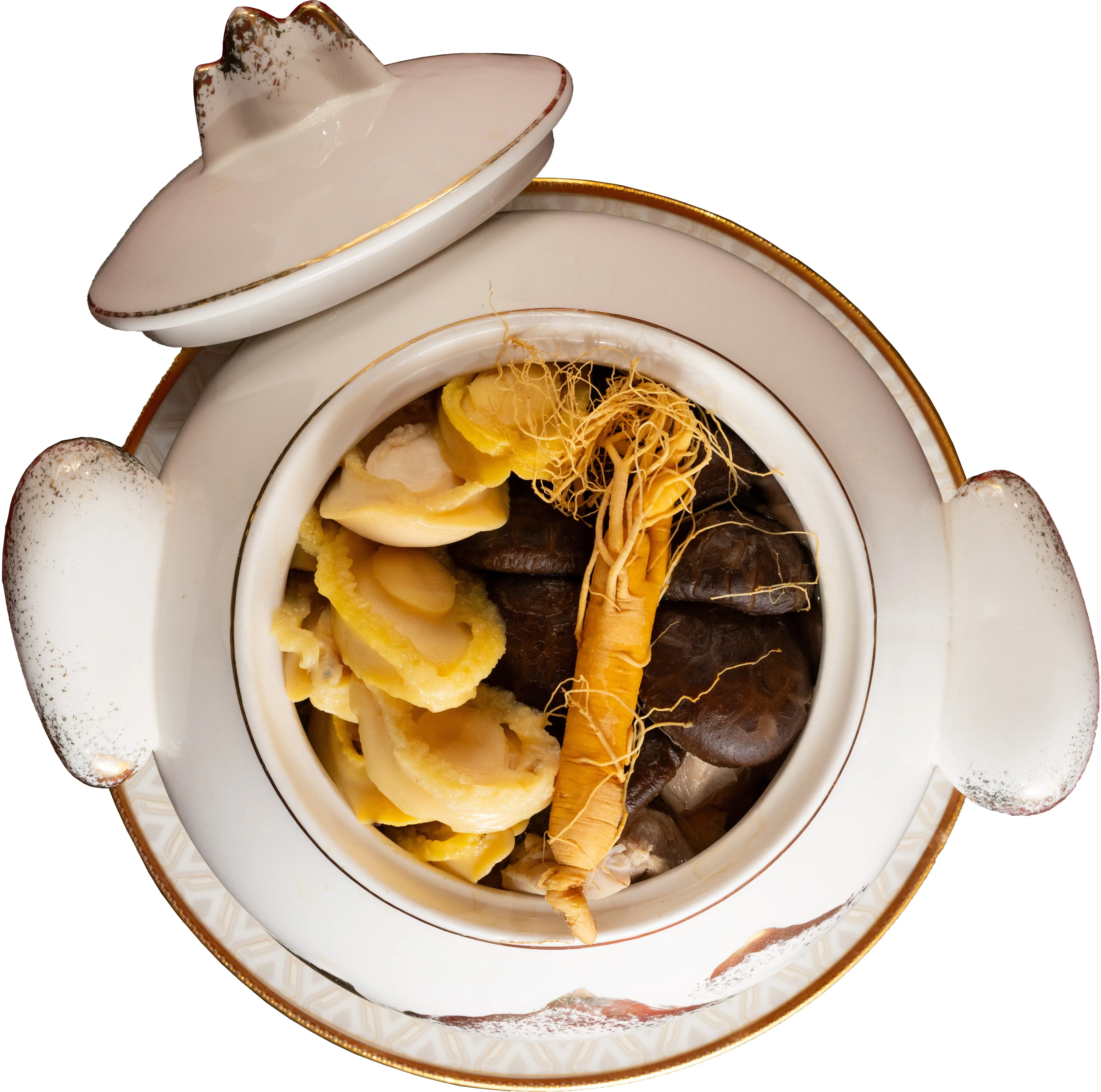 Doubled-Boiled Chicken Soup With Ginsen