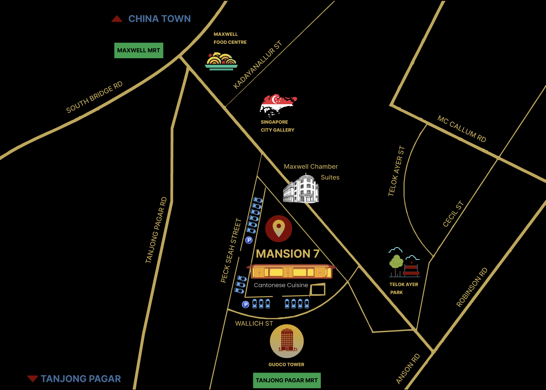 Map to Mansion 7