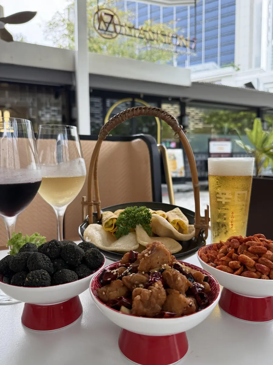Happy hour menu